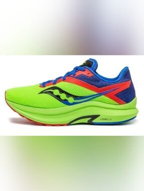 New Saucony Axon 'Green Blue Red' S20657-141
